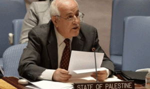 مندوب فلسطين في الامم المتحدة: اكثر من 600 فلسطيني قتلوا في الغارات على غزة