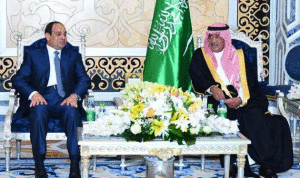 السيسي يبحث مع العاهل السعودي القضايا الإقليمية والدولية
