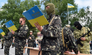 القوات الأوكرانية تعلن بدء حرب العصابات