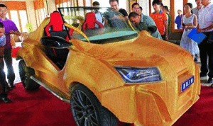 الصين تكشف عن سيارة “ثلاثية الأبعاد”