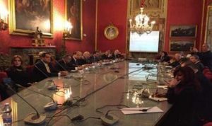 الوفد الاقتصادي اللبناني بدأ محادثاته في روما  وتركيز على التعاون المشترك