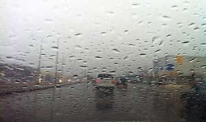 تساقط أمطار غزيرة في عكار