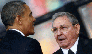 أوباما يعلن رسميا إعادة العلاقات الدبلوماسية مع كوبا