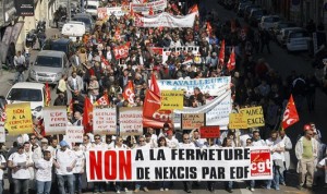 آلاف المتظاهرين يشاركون في احتجاجات تقودها اتحادات عمالية في مختلف أنحاء فرنسا