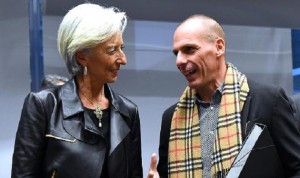 وزير المال اليوناني يلتقي لاغارد قبل انتهاء مهلة صندوق النقد