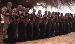 بالصور.. “داعش” يعدم 28 إثيوبياً مسيحياً في ليبيا