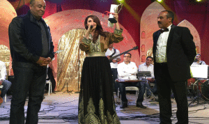 تكريم ديانا حداد في مهرجان “ليلة نجوم الشاشة” بالدار البيضاء المغربية