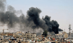 “المرصد السوري”: استمرار الاشتباكات العنيفة في حي جوبر شرق دمشق