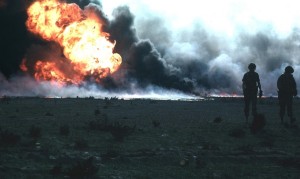 Kuwait-oilfield-burning