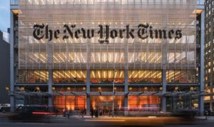خسائر تفوق 14 مليون دولار لصحيفة نيويورك تايمز في الربع الاول من 2015