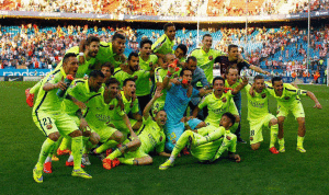 بالفيديو والصور.. ميسي يقود برشلونة للتتويج بلقب الدوري الإسباني للمرة الـ23