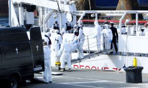 إيطاليا: العثور على قارب غرق في المتوسط فيه مئات الجثث