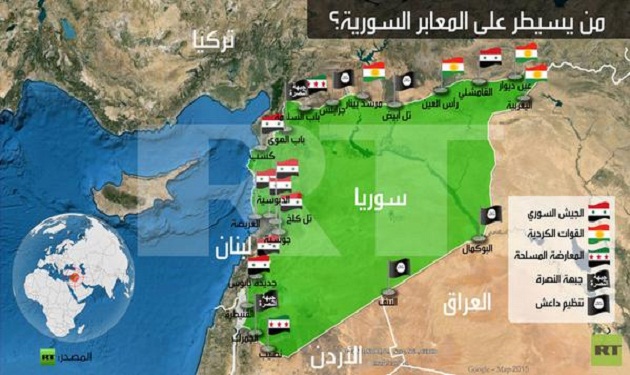 border crossings in Syria