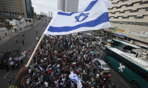عشرات الجرحى في تظاهرة ضد عنف الشرطة في تل ابيب