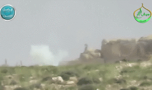 بالفيديو.. لحظة تدمير قاعدة صواريخ لـ”حزب الله” في جرد فليطة