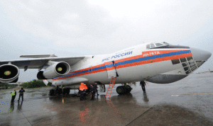 طائرة روسية تجلي 80 شخصا من سوريا