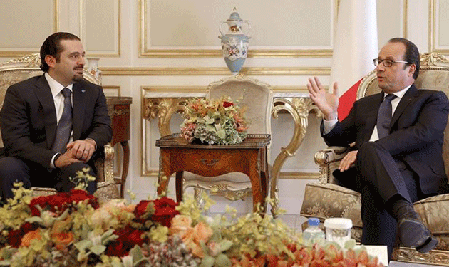 saad-al-hariri-francois-hollande