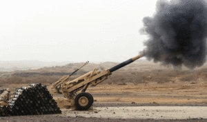 قذائف حوثية على جازان والمدفعية السعودية ترد