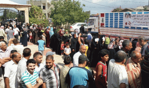 توزيع سلل غذائية على 500 الف لاجىء سوري في عكار والشمال