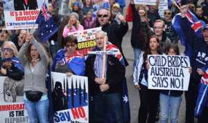 تظاهرات مؤيدة ومعارضة للإسلام في أستراليا
