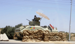 إصابة جنود برصاص قناصة في شمال سيناء