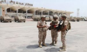 هجوم قرب مطار عدن وإصابة خمسة من عناصر الشرطة