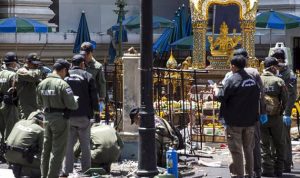 الشرطة التايلاندية تبحث عن مشتبه به بعد اعتداء بانكوك