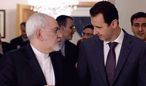 الأسد بحث وظريف في سبل إيجاد حل سلمي للحرب في سوريا