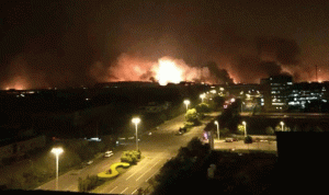 انفجار بمصنع كيميائي في الصين يوقع قتيلا و9 جرحى
