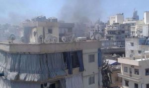 بالفيديو.. حريق يقضي على طفلة في برج حمود