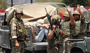 القبض على مواطن لمهاجمته مراكز الجيش في عرسال