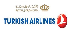 شركتا الخطوط الجوية التركية والأردنية توقعان اتفاقية “شراكة الشعار”