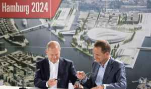 هامبورغ تتقدم رسميا بملفها لطلب استضافة أولمبياد 2024