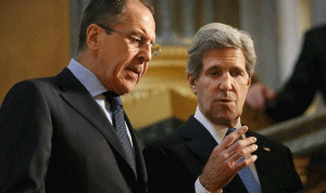 لافروف وكيري يؤكدان ضرورة تفعيل التنسيق العسكري في سوريا
