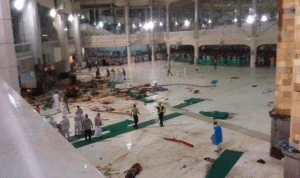 السعودية تحقق في حادث سقوط الرافعة في مكة
