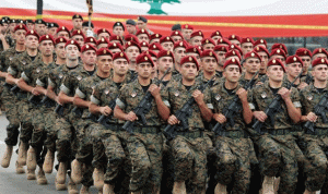إحتفال رمزي بعيد الجيش في وزارة الدفاع