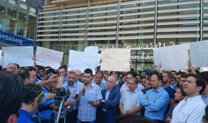 إعتصام لطلاب الهندسة ـ طرابلس رفضاً لـ”الكولوكيوم”