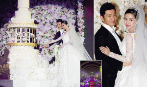 بالصور.. 20 مليون يورو تكلفة زفاف كيم كاردشيان الصين