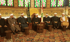 دريان التقى وفد هيئة علماء المسلمين