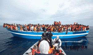 إنقاذ أكثر من 1800 مهاجر مقابل سواحل ليبيا