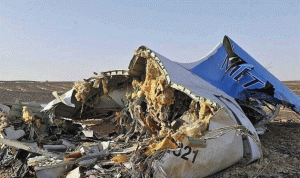 مصر: لا دليل لعمل إرهابي وراء تحطم الطائرة الروسية