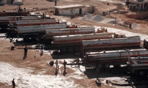 بالفيديو.. مجزرة صهريجية تدمر 500 شاحنة لـ”داعش”