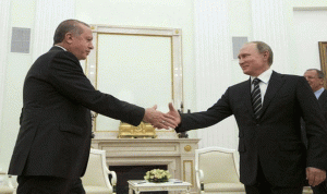 بوتين يبحث مع أردوغان هاتفيا الوضع في سوريا