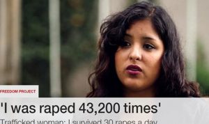 اغتُصبت أكثر من 43 ألف مرة على مدى 4 سنوات!