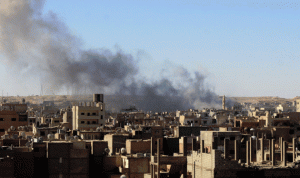 المرصد السوري: النظام يغير على غوطة دمشق
