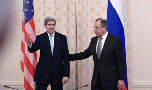كيري: واشنطن وموسكو تسيران بنفس الاتجاه بشأن سوريا