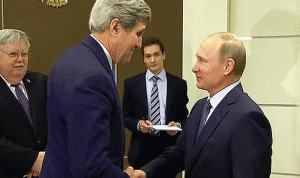 كيري يلتقي بوتين الثلاثاء