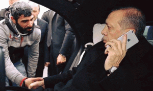 بالفيديو.. أردوغان ينقذ رجلا من الانتحار في اسطنبول
