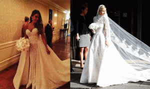 بالصور.. أجمل فستان زفاف في 2015 بتوقيع مصمم لبناني