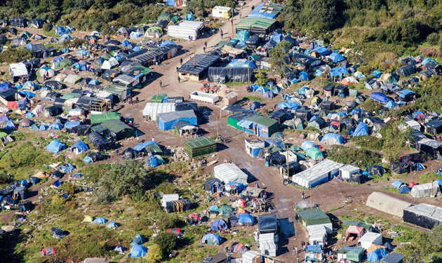 refugee-camp-in-calais-france